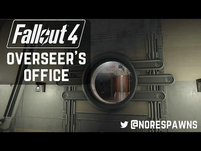 Fallout 4 Vault-Tec Workshop - Overseer's Office