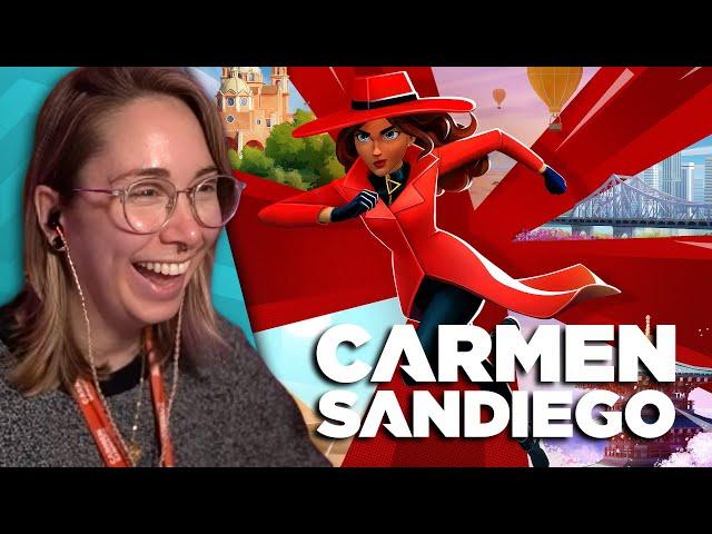 Carmen Sandiego is back!