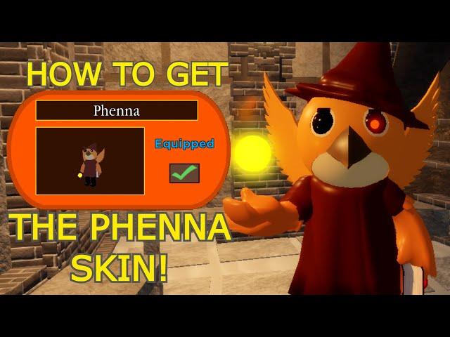 How to get THE PHENNA SKIN in PIGGY! - Roblox