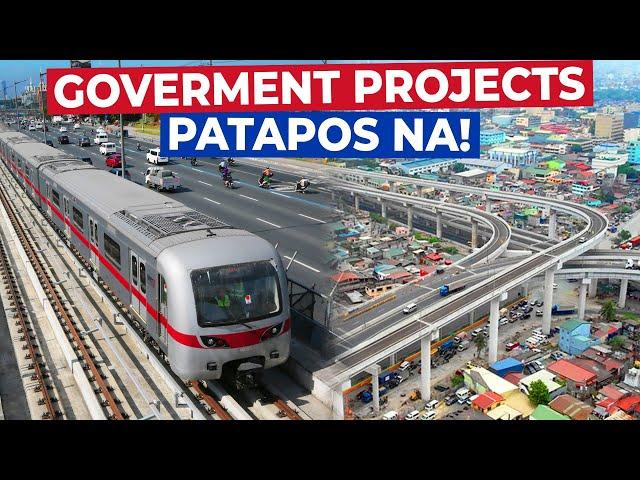 Update! 10 GOVERNMENT PROJECTS na Malapit Nang Matapos