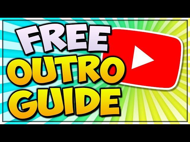 Make A FREE Outro For YouTube Videos (WORKS 2022)  YOUTUBE ENDSCREEN TEMPLATE