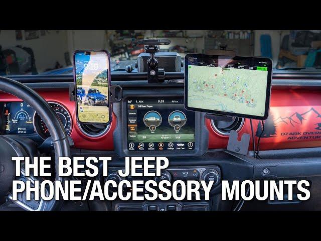 The Best Jeep Phone/Accessory Mounts