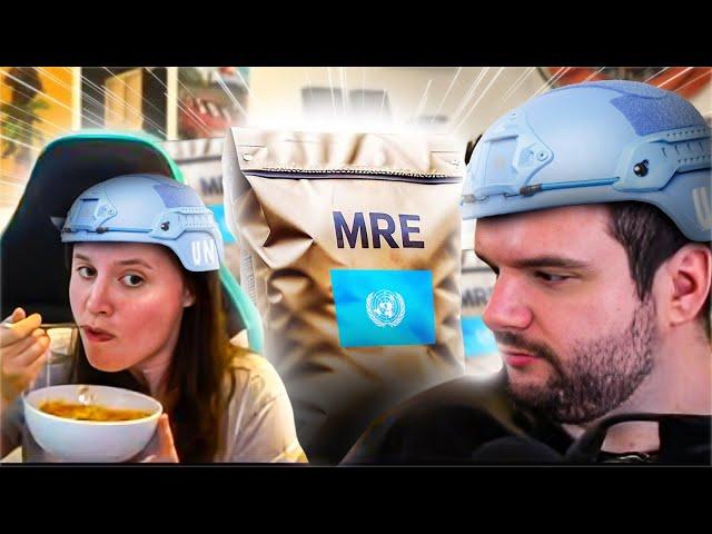 Die MRE Ration von den UNITED NATIONS im Test!  Let's Eat MREs Teil 11 mit STEVE