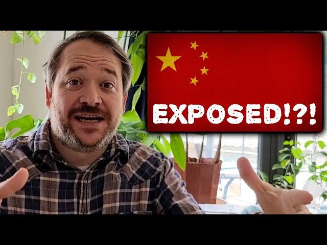 China is finally being exposed......