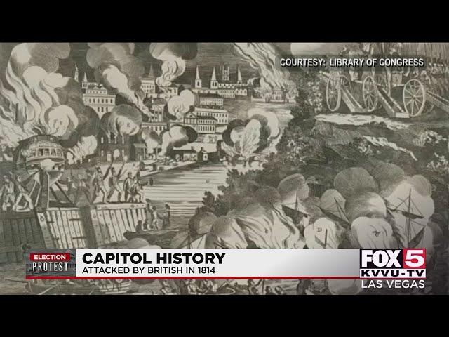 U.S. Capitol was last under attack in 1812