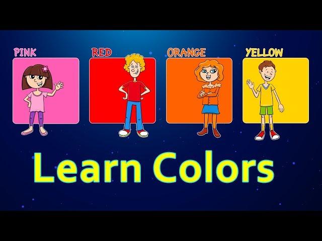 Learn Colors | Learn English For Kids | Pre School Learning Videos | Yash Arts