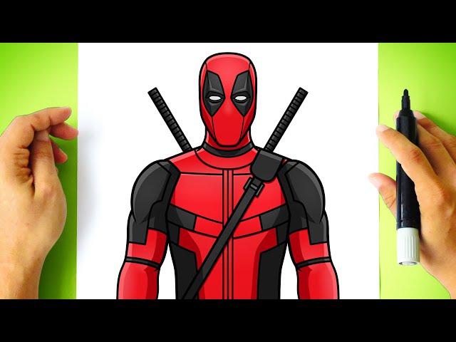 How to DRAW DEADPOOL