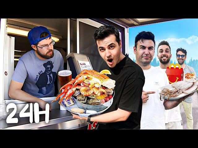 24 HOURS STREET FOOD  چالش 24 ساعت غذاهای خیابونی استانبول