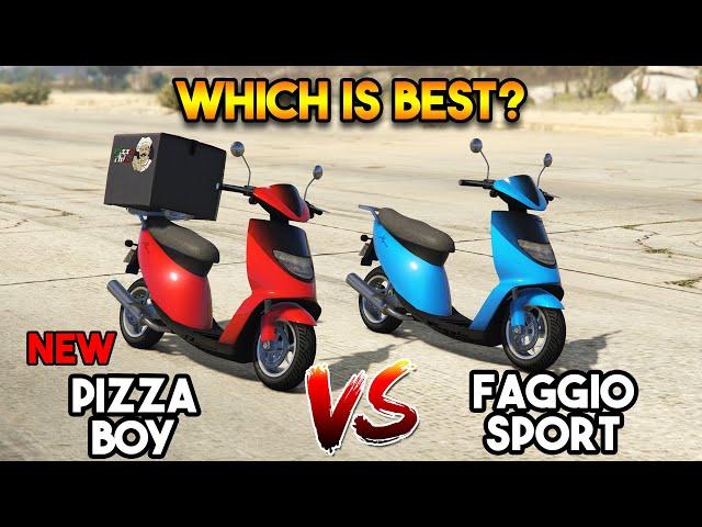 GTA 5 ONLINE : PIZZA BOY FAGGIO VS FAGGIO SPORT (WHICH IS BEST?)