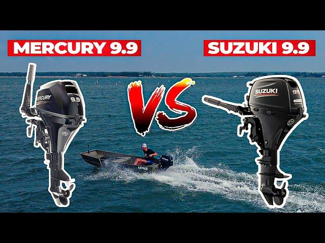 Mercury vs Suzuki Outboards: 9.9HP Boat Engine Upgrade and Sea Test!