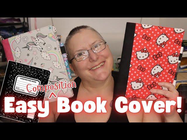 Sew Your Own Composition Notebook Cover