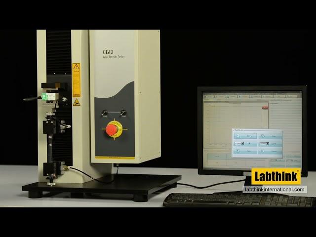 Tensile Strength Testing using Labthink C610M Tensile Tester