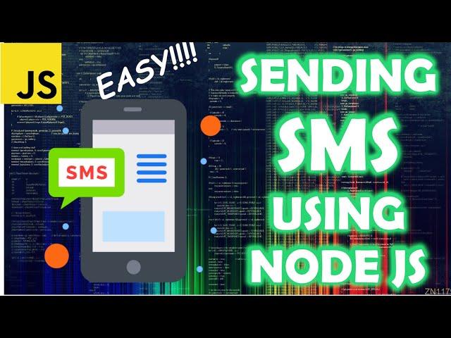 How to send an SMS using Node JS | VERY EASY!!!!