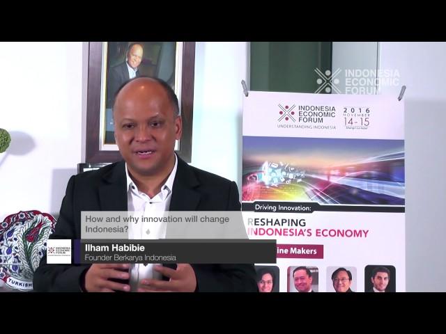 Berkarya Indonesia Founder Ilham Habibie on the Role of Innovation