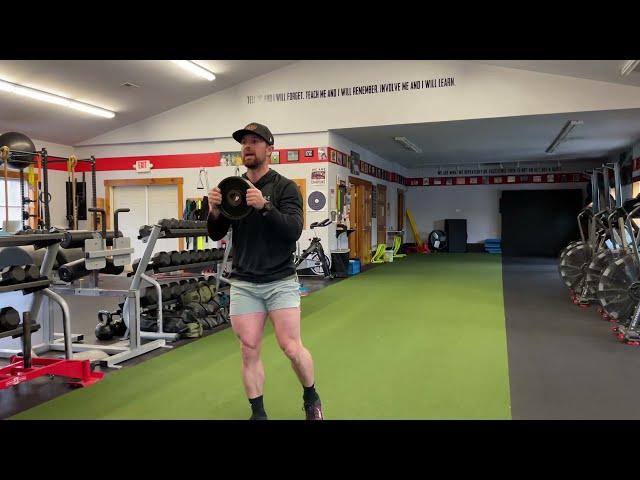 Reverse Lunge & Rotate to Drive OH - Hip Mobility Flow