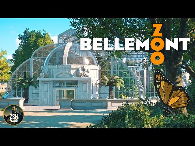 Building a Beautiful Butterfly House in Planet Zoo! | Bellemont Zoo