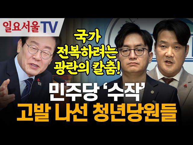 민주당 '수작' 고발 나선 청년당원들