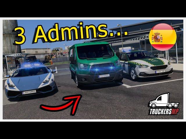  3 ADMINS on The Road  | TruckersMP