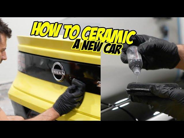 How to Ceramic Coat a NEW Car