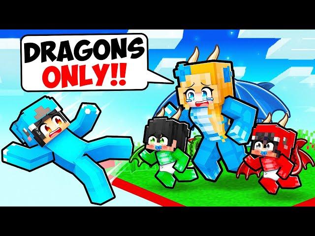 Having A DRAGON FAMILY In Minecraft!