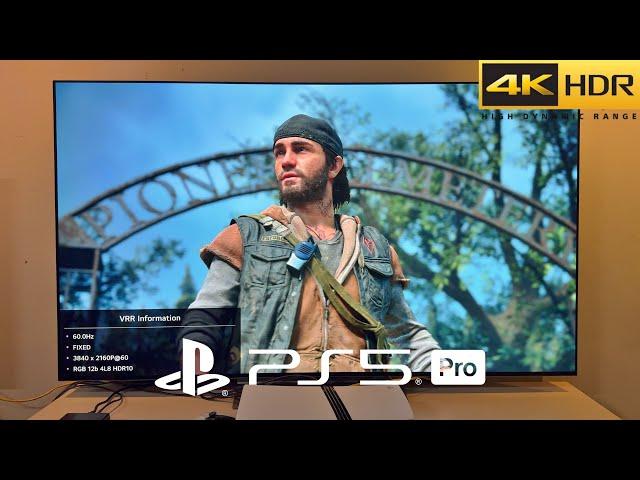 Days Gone PS5 Pro Gameplay With LG Oled TV 4K (ps4 image enhancement)