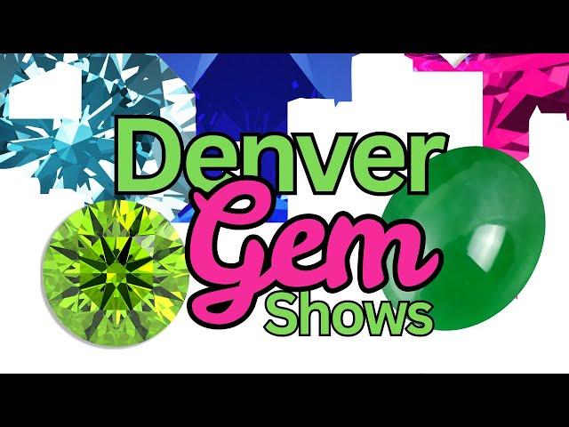 Jade, Gems and Minerals at the Denver Gem Shows 2024