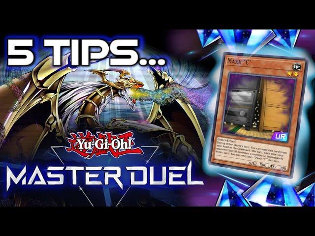 Tips for New Master Duel Players