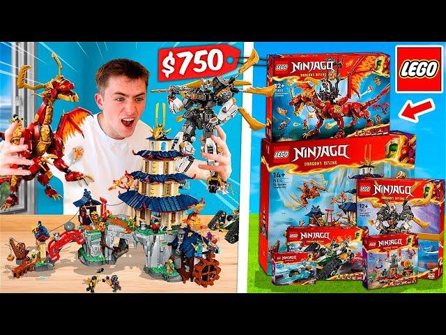 The BIGGEST LEGO Ninjago Dragons Rising Sets!