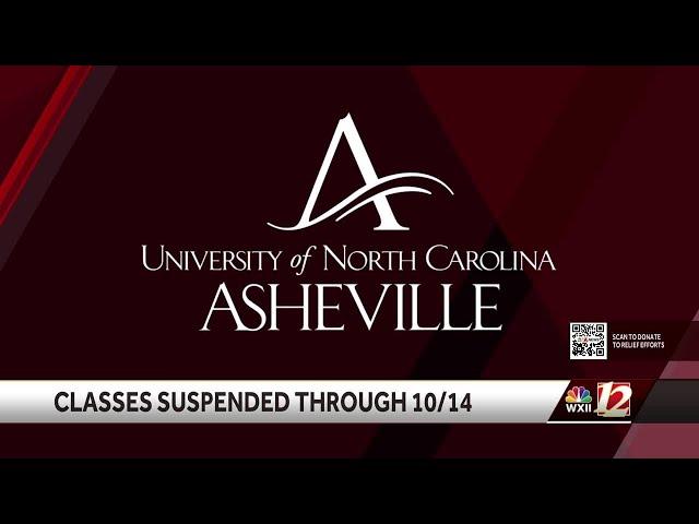 UNC Asheville to stay closed until Oct. 14