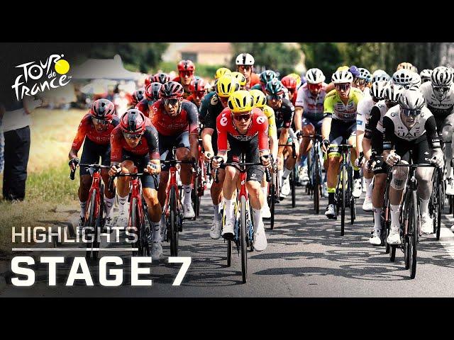 Tour de France 2023: Stage 7 | EXTENDED HIGHLIGHTS | 7/7/2023 | Cycling on NBC Sports