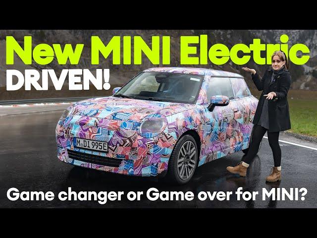 DRIVEN - new 2024 MINI Electric: is this the perfect small electric car? | Electrifying