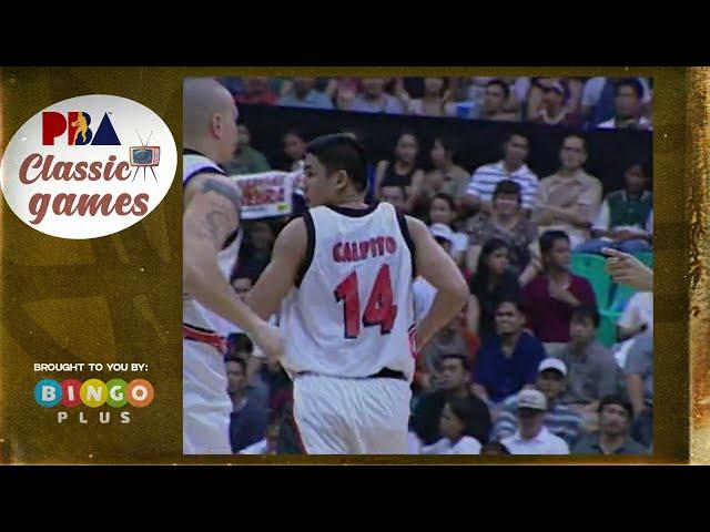 #PBAClassicGames 2001 All Filipino Cup | Finals Game 2: San Miguel vs. Ginebra - May 9, 2001 - 2ND Q