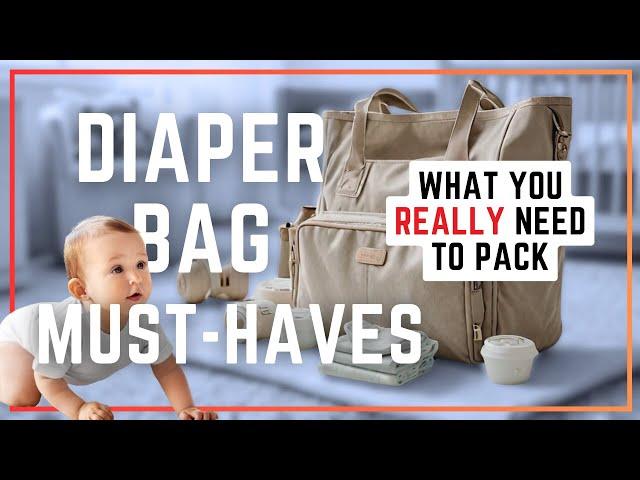 What’s in my Newborn Diaper Bag 2024 (The REAL Essentials)