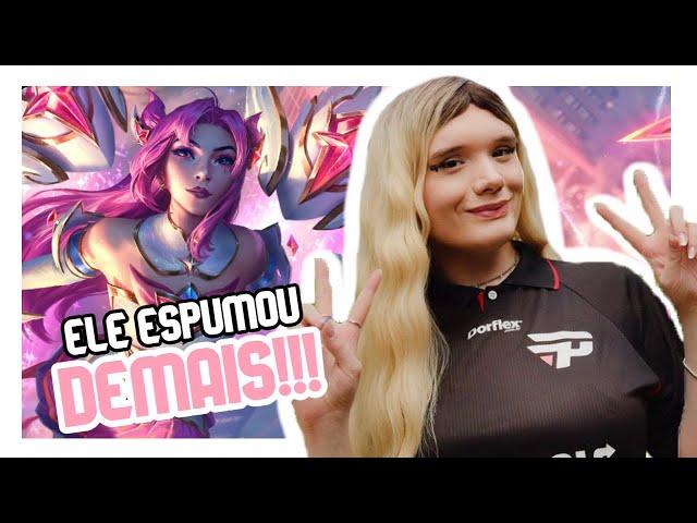 LOL: TILTEI O JHIN POR JOGAR BEM!!! | Sabrinoca