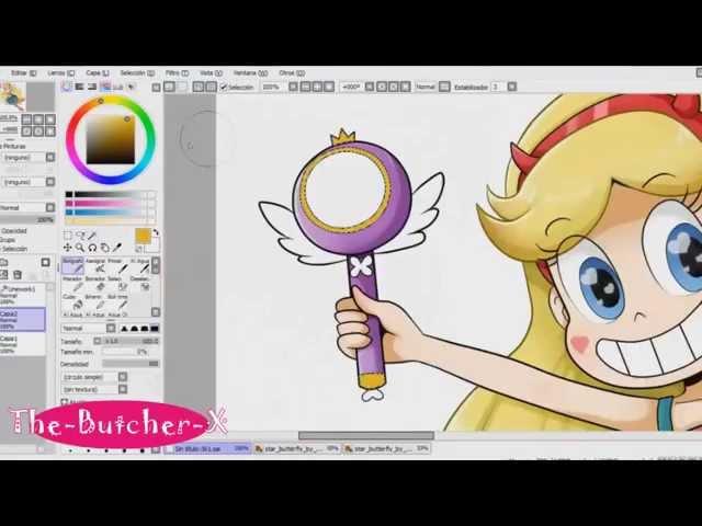 (SpeedPaint -Star vs The Forces of Evil-) Star -Profile- (ver. 2)