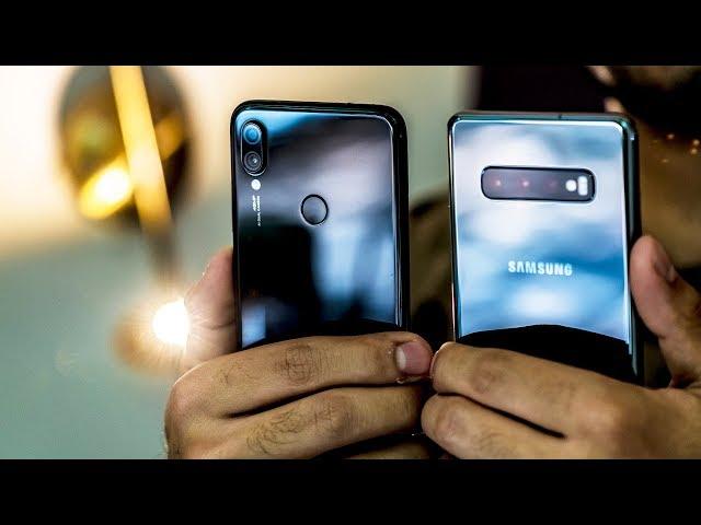 Redmi Note 7 Pro vs Samsung S10 Plus Camera Comparison - Is it worth 5 Times the Price?