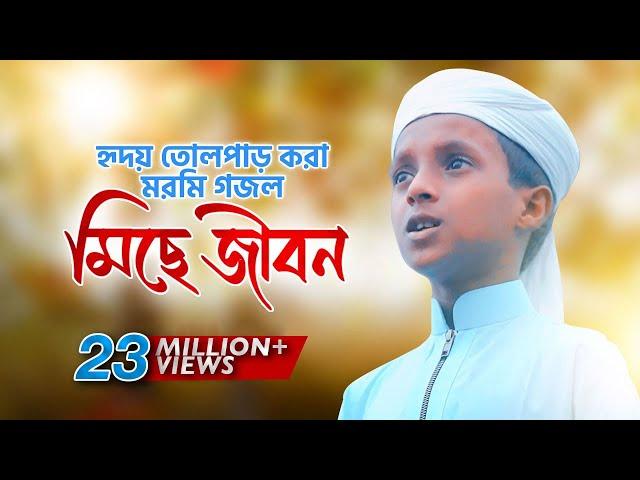 হৃদয় তোলপাড় করা মরমি গজল । Miche Jibon । মিছে জীবন । Hujaifa Islam Kalarab