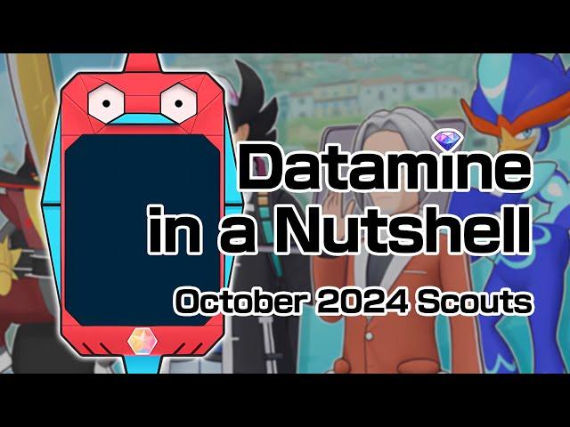 [Pokemon Masters EX] DATAMINE IN A NUTSHELL (October 2024 Scouts)