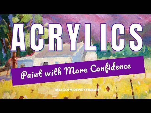 The Secret to Mastering Acrylics: Boost Your Skills with Fun Preparatory Paintings!