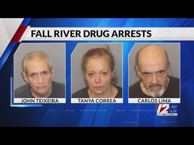 Fall River CAST Team makes several drug arrests