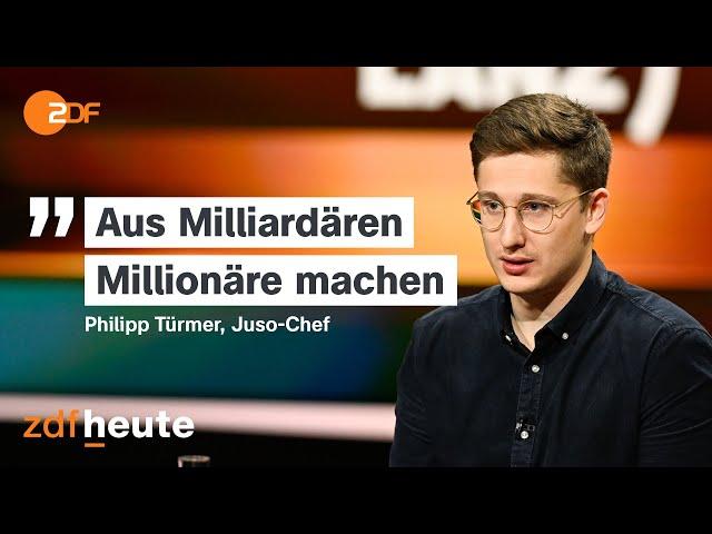 Hitzige Diskussion über Reichtum und Gerechtigkeit | Markus Lanz vom 22. Mai 2024