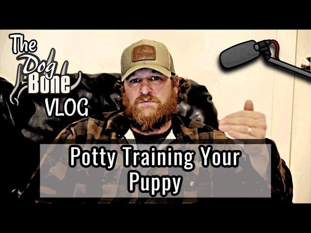 Potty Training Your Puppy | The DogBone VLOG: Ep: #97