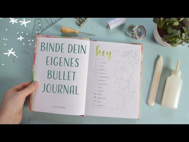 Bullet Journal Setup 2019 | Mein Planer zum selber Binden ist da!