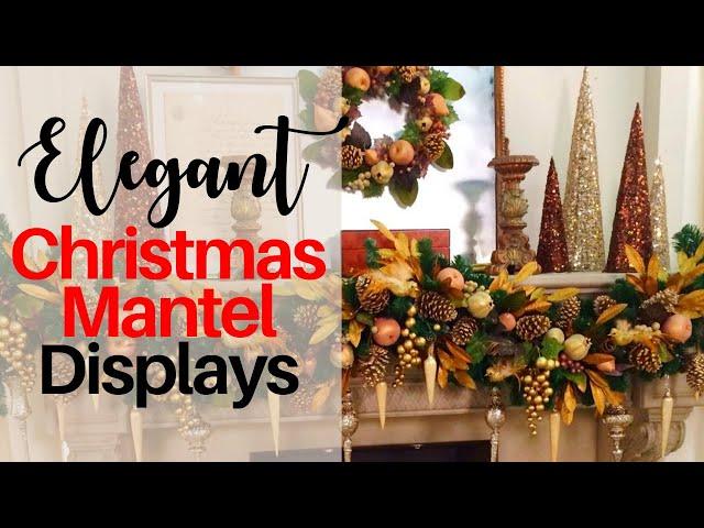 33 Elegant Christmas Mantel Displays You Won't Forget