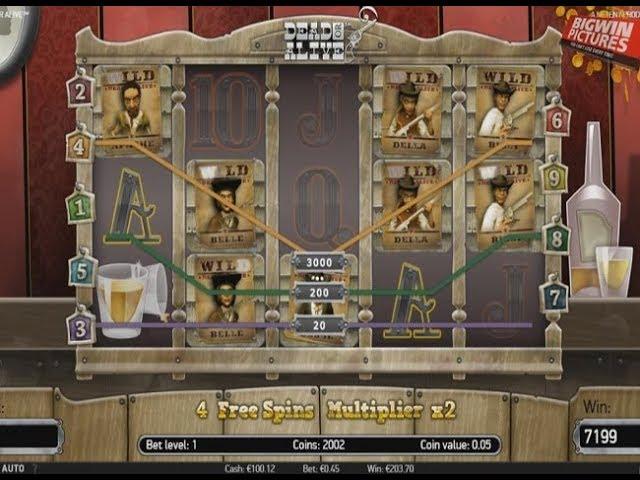 Dead Or Alive Slot - MEGA BIG WIN!