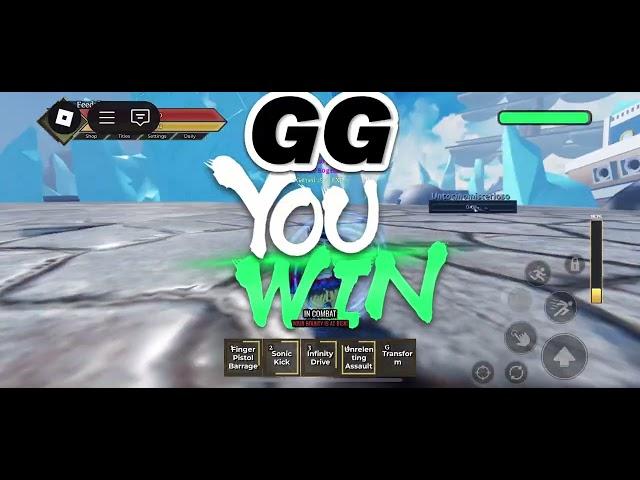 #1 Mobile player using Leopard v2 In ranked  (Fruit Battlegrounds)