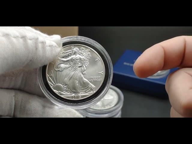 American Silver Eagle collection unboxing 10/22/22