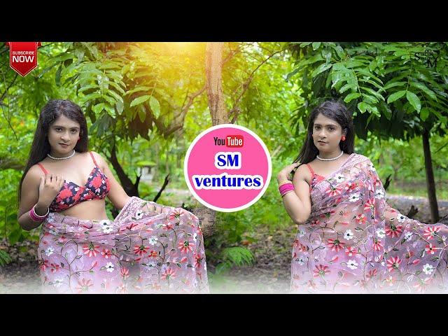 BONG BEAUTY IN OUTDOOR | BRISHTI IN SAREE | FASHION VLOG | SM VENTURES | 2024