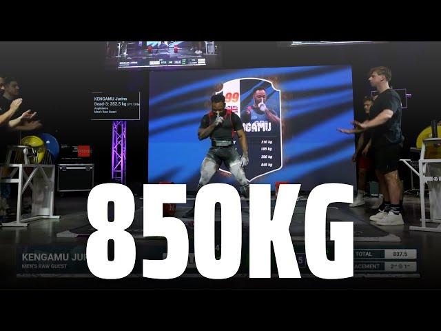 Jurins Kengamu | 850kg Total | Silent Worker Meet 2024