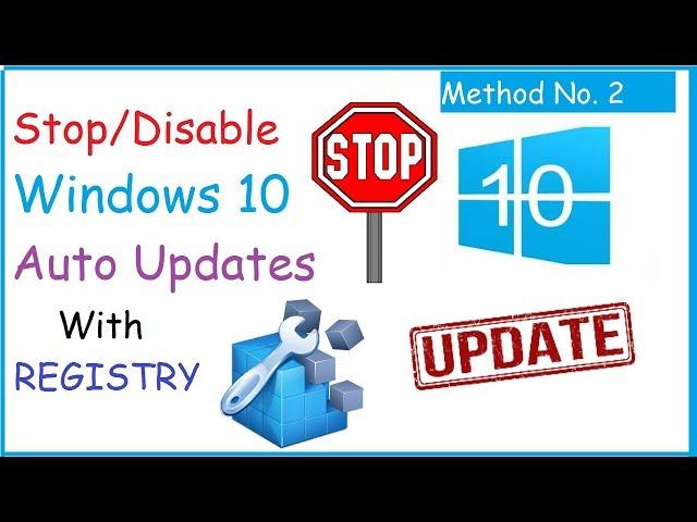 Stop/Disable Windows 10 Automatic Updates Using Registry [Method-2]